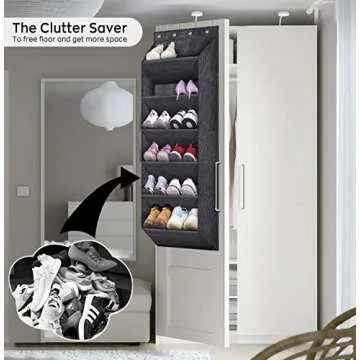 SLEEPING LAMB Shoe Rack - Space-Saving Shoe Organizer