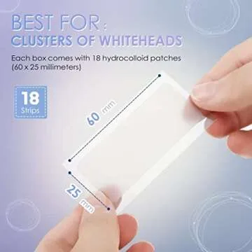 AUSLKA XL Blemish Patches for Acne Relief and Care