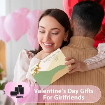 100 Black Seamless Hair Ties - No Damage, Perfect for All Styles