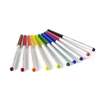 Crayola Super Tips Markers, Washable Markers, 10Count, Assorted