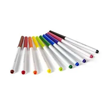 Crayola Super Tips Markers, Washable Markers, 10Count, Assorted