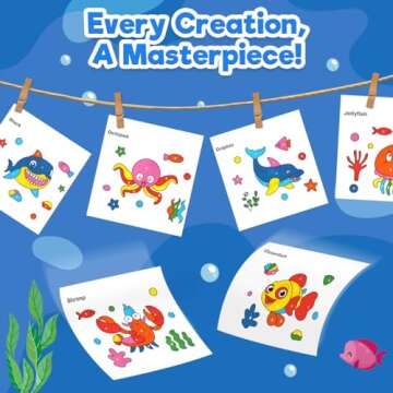 ZMLM Mess-Free Paint with Water Book for Kids