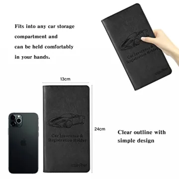 Stylish TILDOSAC Car Document Holder for Essential Paperwork