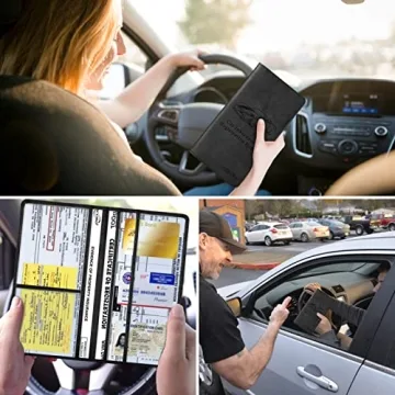 Stylish TILDOSAC Car Document Holder for Essential Paperwork