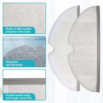 LOVECO Roborock Replacement Parts Kit for Optimal Cleaning