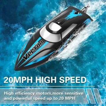 Fast RC Boat 20MPH for Adults & Kids Enjoyment