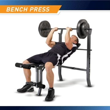 Marcy MD-2082W Diamond Elite Utility Bench with Weights