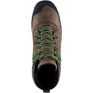 Danner Men's 67810 Crag Rat USA 7" Gore-Tex Hiking Boot, Brown/Green - 10 D