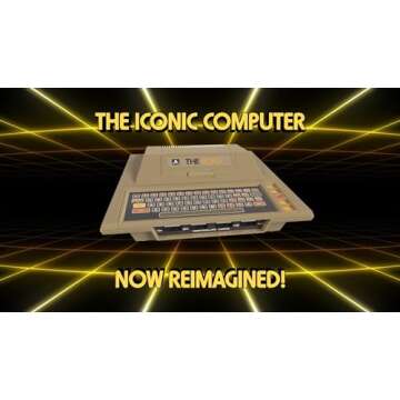 Official Atari 400 Mini & Joystick - HDMI Output - Includes 25 Games