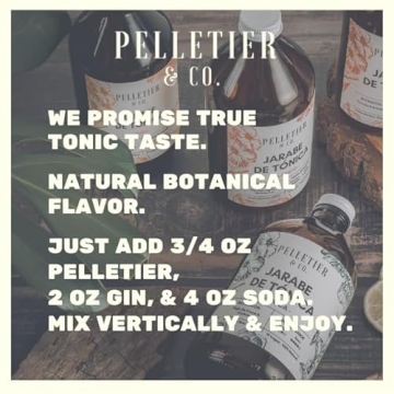 Pelletier & Co. Yuzu Natural Tonic Syrup - 13.7oz Bottle