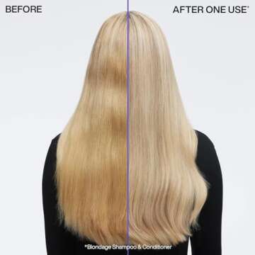 Redken Blondage Color Depositing Purple Conditioner | For Blonde Hair | Neutralizes Brass & Moisturi...