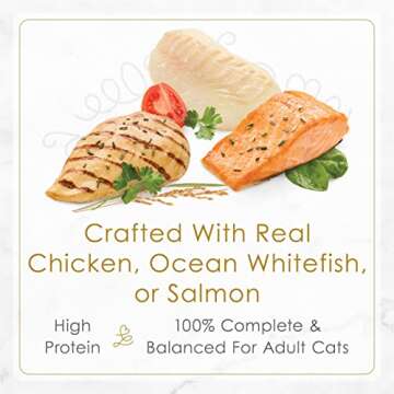 Purina Fancy Feast Gourmet Wet Cat Food Variety Pack, Petites Gravy Collection, break-apart tubs, 48 servings - (Pack of 24) 2.8 oz. Tubs