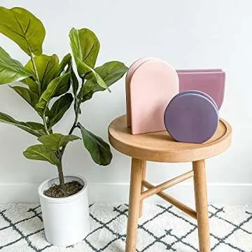 Rhapsody Studio Peach Ceramic Vase for Modern Decor