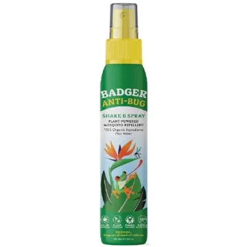 Badger Bug Spray Organic Mosquito Repellent for Family