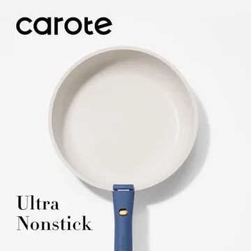 CAROTE 17pcs Nonstick Cookware Set for Healthy Cooking