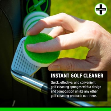GolfERASERS Dual-Sided Cleaning Sponges for Golfers