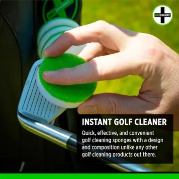GolfERASERS Dual-Sided Cleaning Sponges for Golfers