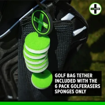 GolfERASERS Dual-Sided Cleaning Sponges for Golfers