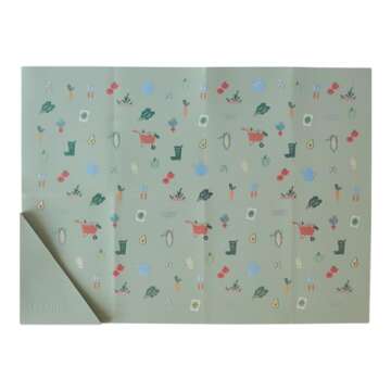 Austin Baby Co Foldable Placemat for Easy Dining
