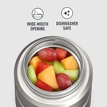 THERMOS Vacuum-Insulated Food Jar with Spoon 16 Oz
