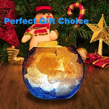 Natural Himalayan Salt Lamp with Dimming USB Base for Relaxation