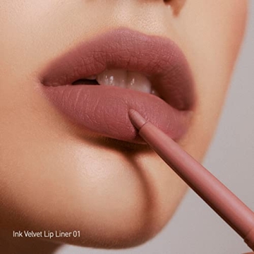 Peripera Liner Kit in Rosy Nude for Full-Day Lip Color