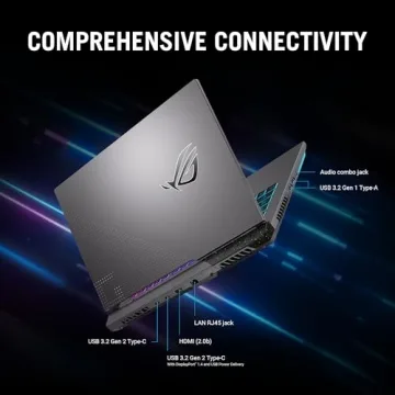 ASUS ROG Strix G15 Gaming Laptop with Ryzen 7 and RTX 3050