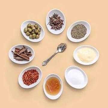 LIFVER Dipping Bowls Set of 8 for Sauces and Dips