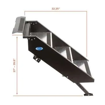 MORryde STP-206 Step Above RV Entry Step - Safe and Convenient