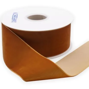 XMRIBBON Copper Velvet Ribbon 2 Inch for Gifts and Crafts