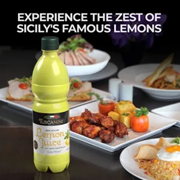 Tuscanini Premium Sicilian Lemon Juice - Pure & Fresh