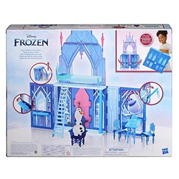Disney Frozen 2 Elsa's Fold and Go Ice Palace, Castle Playset, Toy for Kids Ages 3 and Up