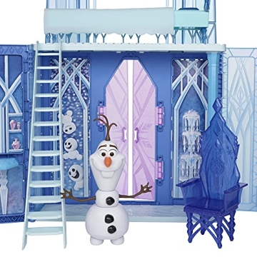 Disney Frozen 2 Elsa's Fold and Go Ice Palace, Castle Playset, Toy for Kids Ages 3 and Up