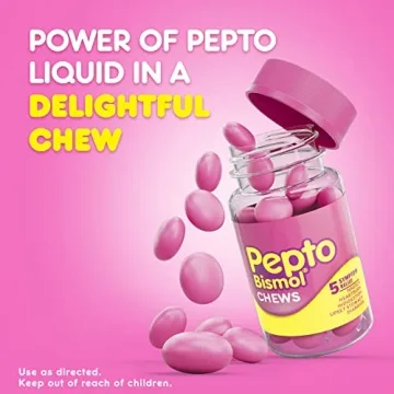 Pepto Bismol Chews for Fast Digestive Relief, 72 Count