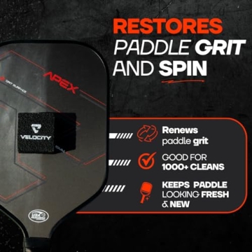 Pickleball Paddle Eraser for Quick Cleaning & Enhanced Spin