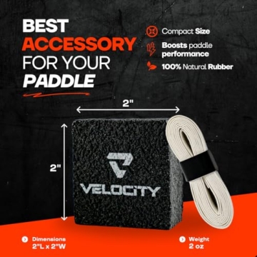 Pickleball Paddle Eraser for Quick Cleaning & Enhanced Spin