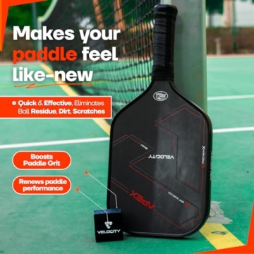 Pickleball Paddle Eraser for Quick Cleaning & Enhanced Spin