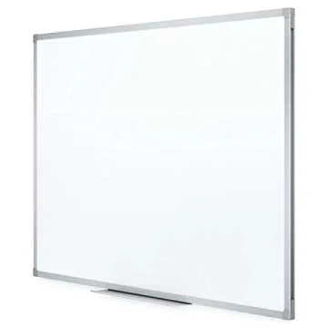 Mead Dry Erase Board, Whiteboard / White Board, 24" x 18", Silver Aluminum Frame (85355)