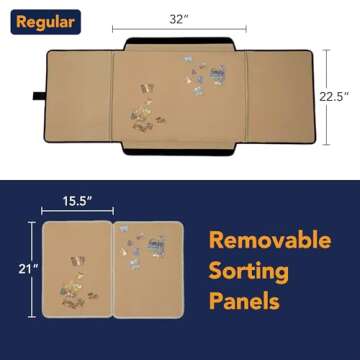 Bits and Pieces 1000 Piece Porta-Puzzle Jigsaw Caddy - Ideal Puzzle Accessories