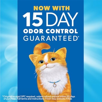 Fresh Step Unscented Cat Litter - Advanced Odor Control