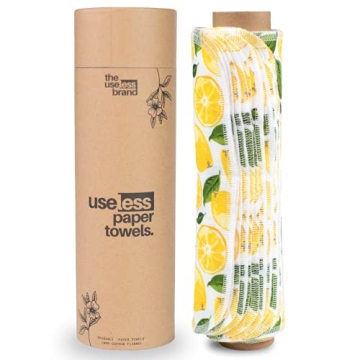 Reusable Cotton Flannel Paper Towels Roll for Eco-Friendly Cleaning