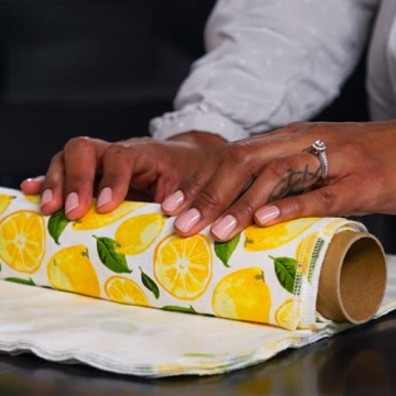 Reusable Cotton Flannel Paper Towels Roll for Eco-Friendly Cleaning