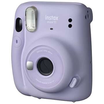 Fujifilm Instax Mini 11 Instant Film Camera with Automatic Exposure, Selfie Mirror, Compact Design ?...