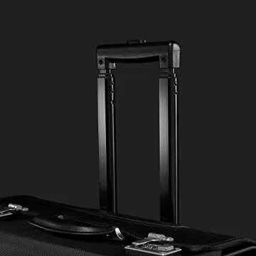 Tassia Wheeled Catalog Pilot Case Business 16" Laptop 1680D Nylon Flight Briefcase Bag