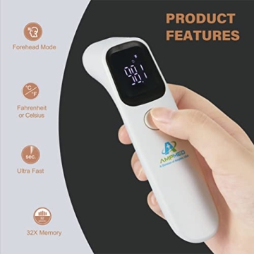 Buy Amplim Non-Contact Forehead Thermometer Touchless Digital