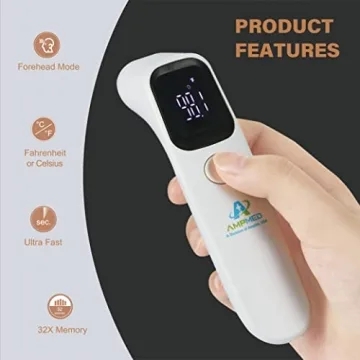 Buy Amplim Non-Contact Forehead Thermometer Touchless Digital