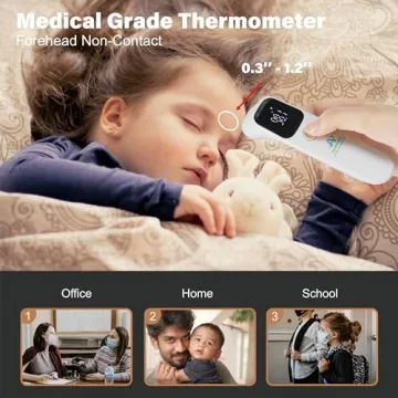 Buy Amplim Non-Contact Forehead Thermometer Touchless Digital