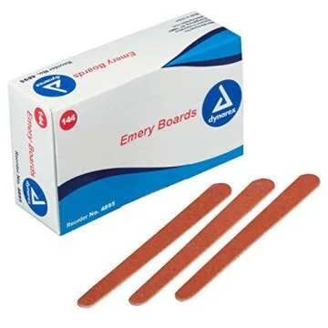 144 Double-Sided Emery Boards for Nail & Craft Care