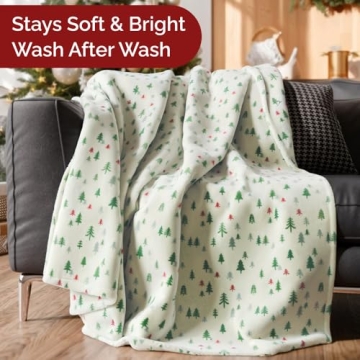 Ultra Soft Christmas Fleece Blanket for Cozy Winter Nights