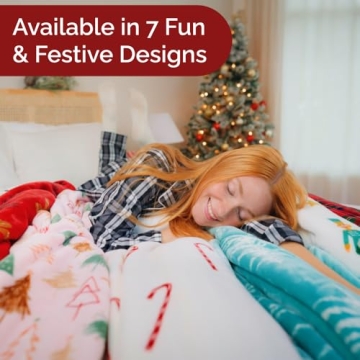 Ultra Soft Christmas Fleece Blanket for Cozy Winter Nights